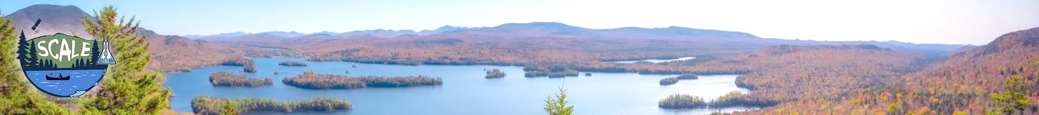 SCALE logo on lake view